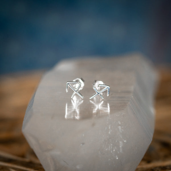 Sagittarius Zodiac Studs
