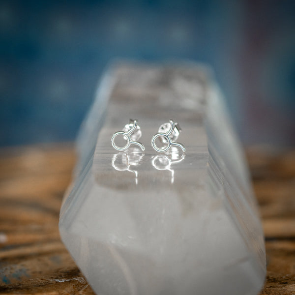 Taurus Zodiac Studs
