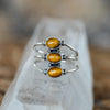 Tigers Eye Triple Ring