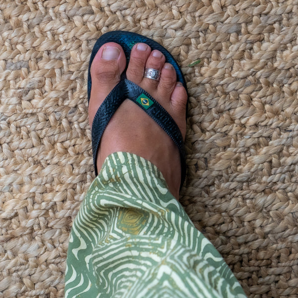 Boho Moonstone Toe Ring