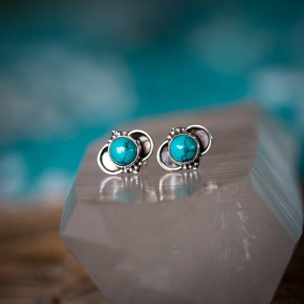 Lilou Turquoise Studs