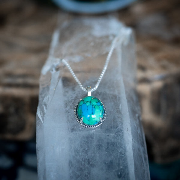 Oval Turquoise Necklace