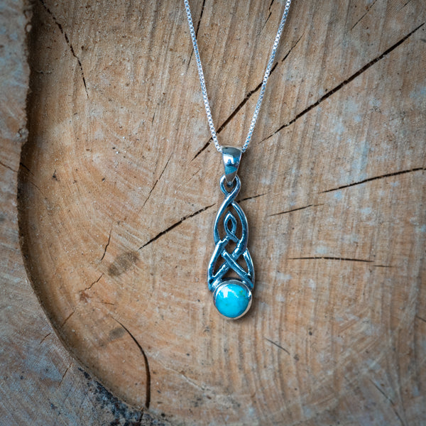 Celtic Turquoise Necklace