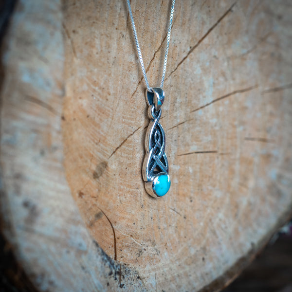 Celtic Turquoise Necklace