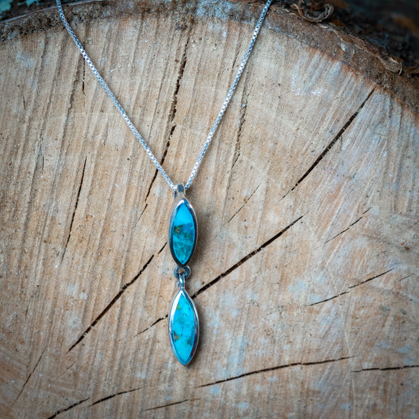 Double Turquoise Necklace