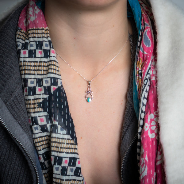 Indie Turquoise Necklace