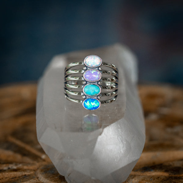 Opal Turquoise Ring