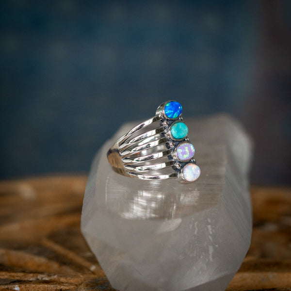 Opal Turquoise Ring