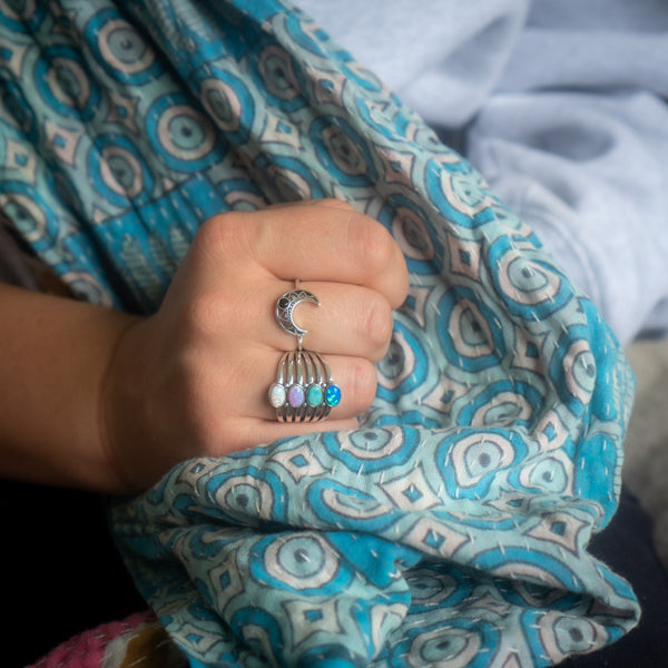 Opal Turquoise Ring