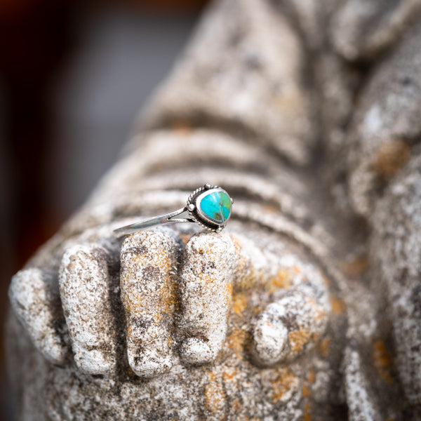 Tria Turquoise Ring