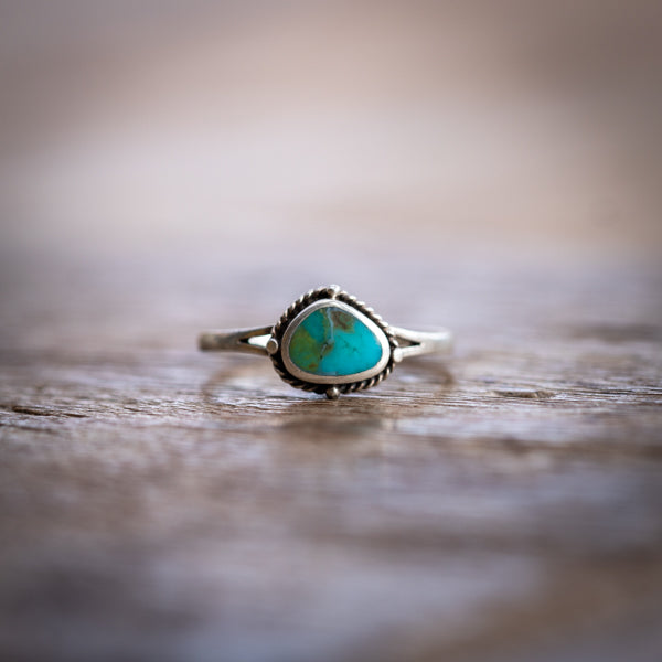 Tria Turquoise Ring
