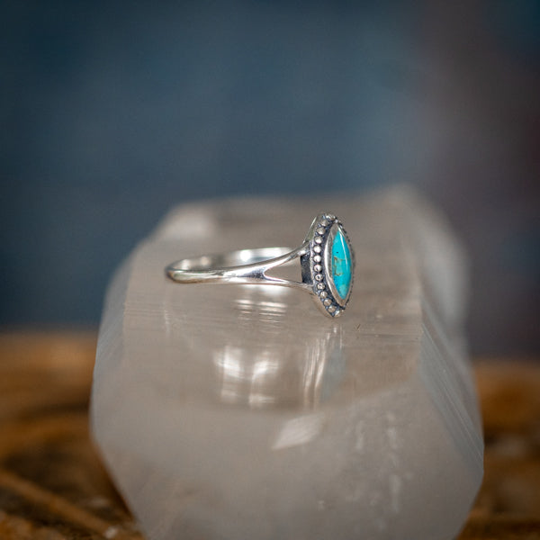 Marquise Turquoise Ring
