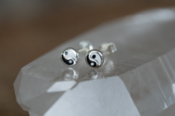 Yin Yang Studs