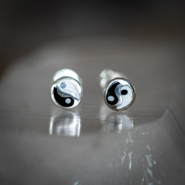 Yin Yang Studs