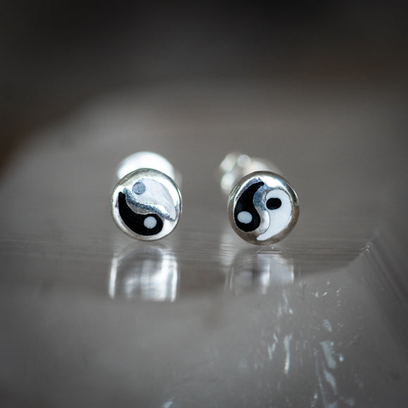 Yin Yang Studs