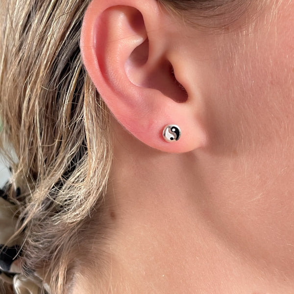 Yin Yang Studs