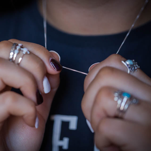 Sterling Silver Box Chain