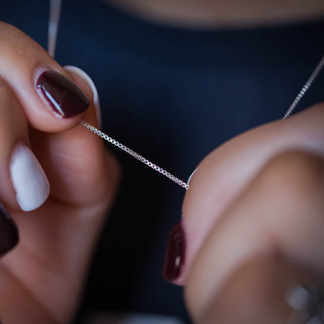 Sterling Silver Box Chain