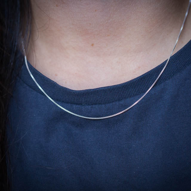 Sterling Silver Box Chain