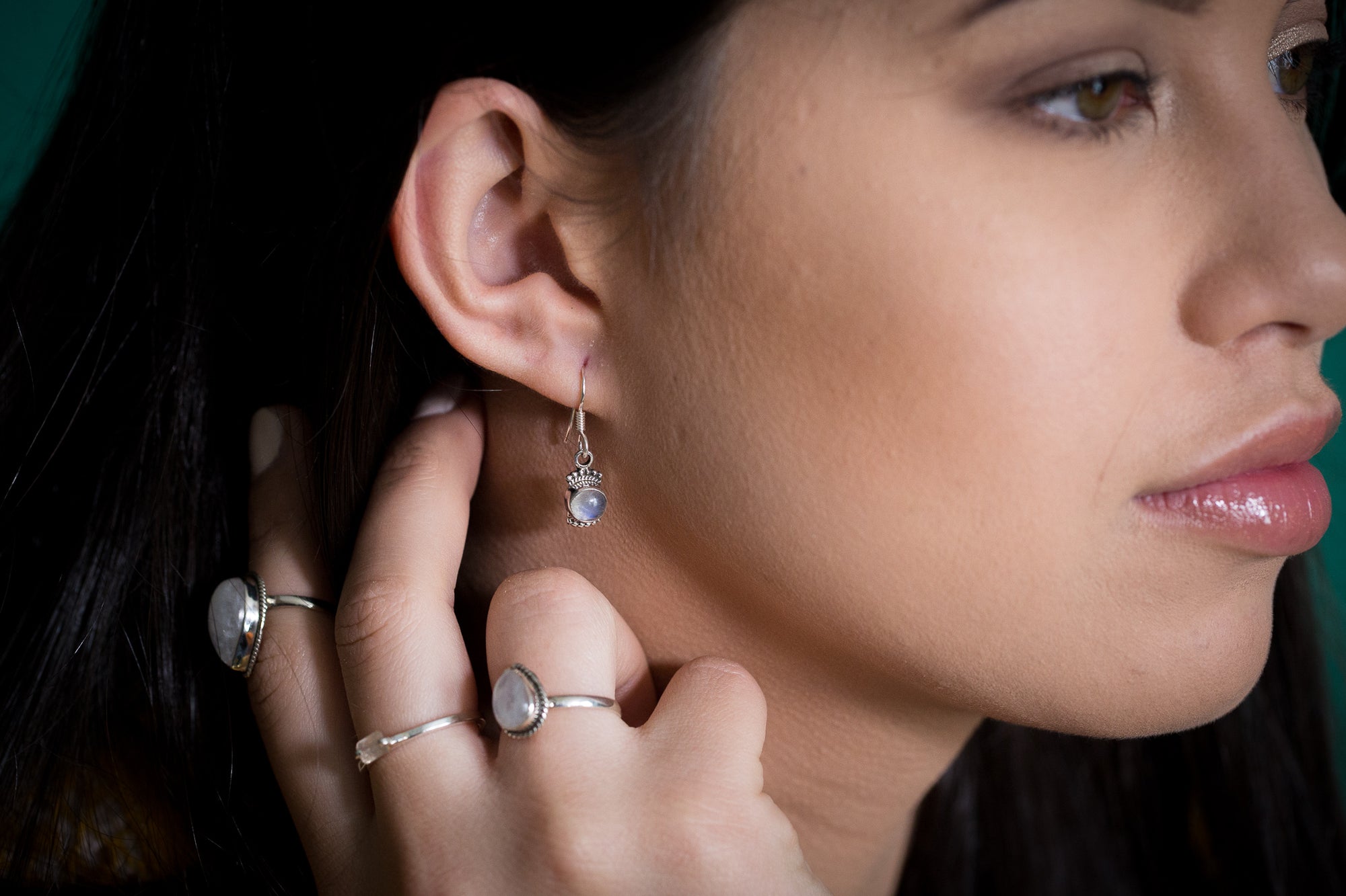 Wanderlust Rose Quartz Earrings