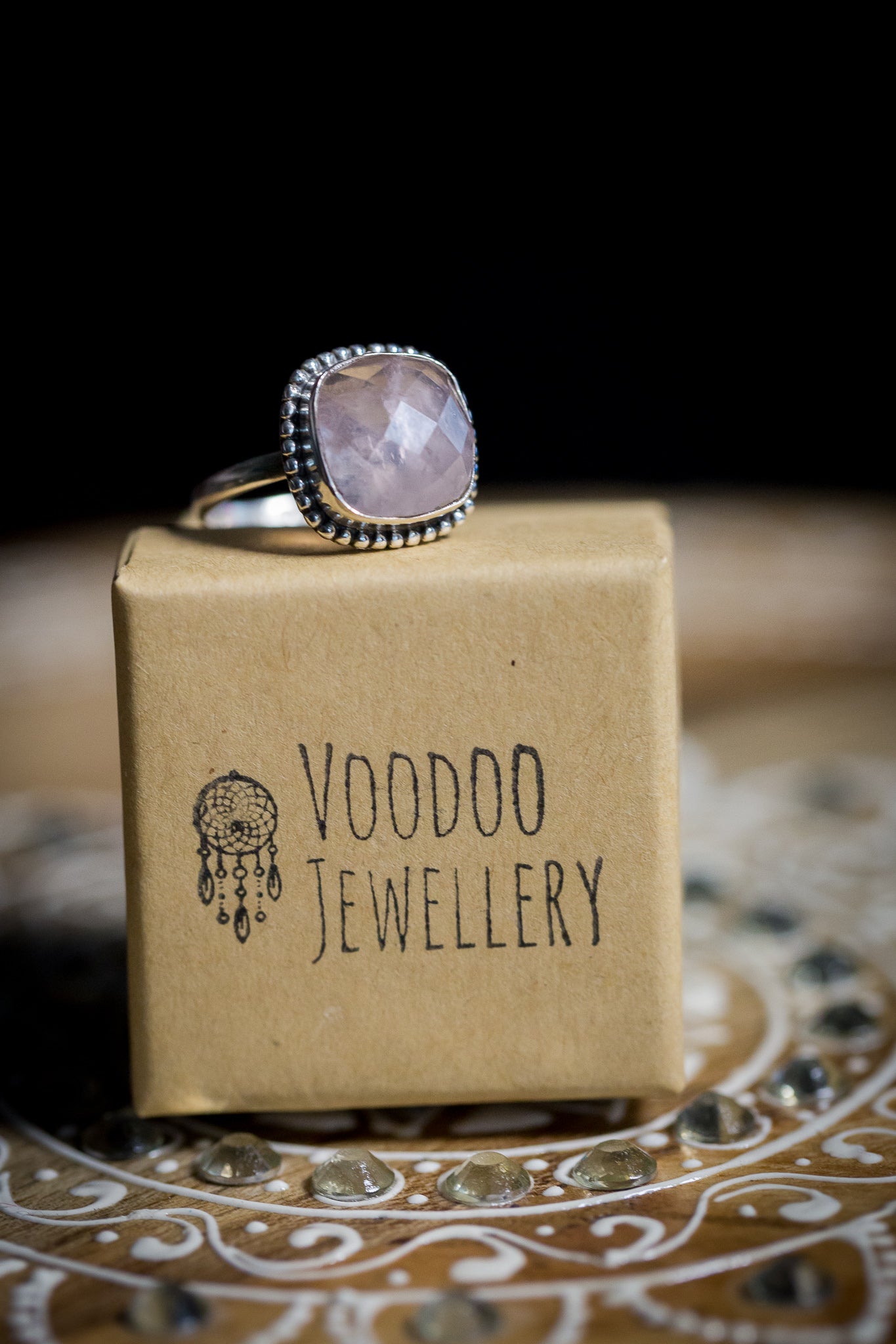 Rose Quartz Ring