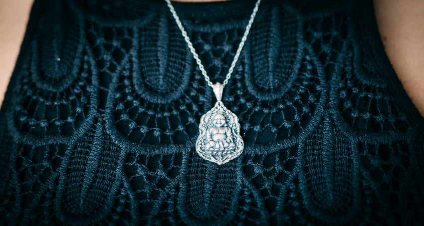 Happy Buddha Necklace