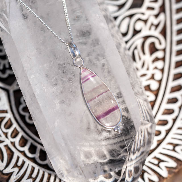 Elegant Fluorite Necklace