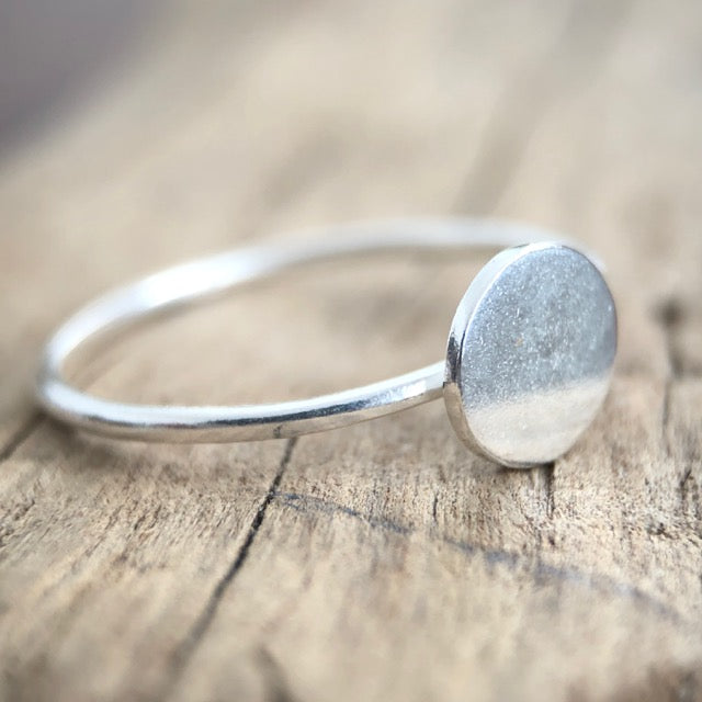 Full Stop Stacker Ring