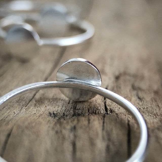 Full Stop Stacker Ring