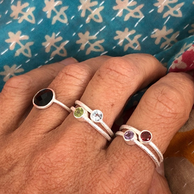 Citrine Stacker Ring