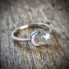 Pink Opal Celestial Ring