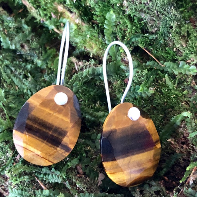 Isla Tigers Eye Earrings
