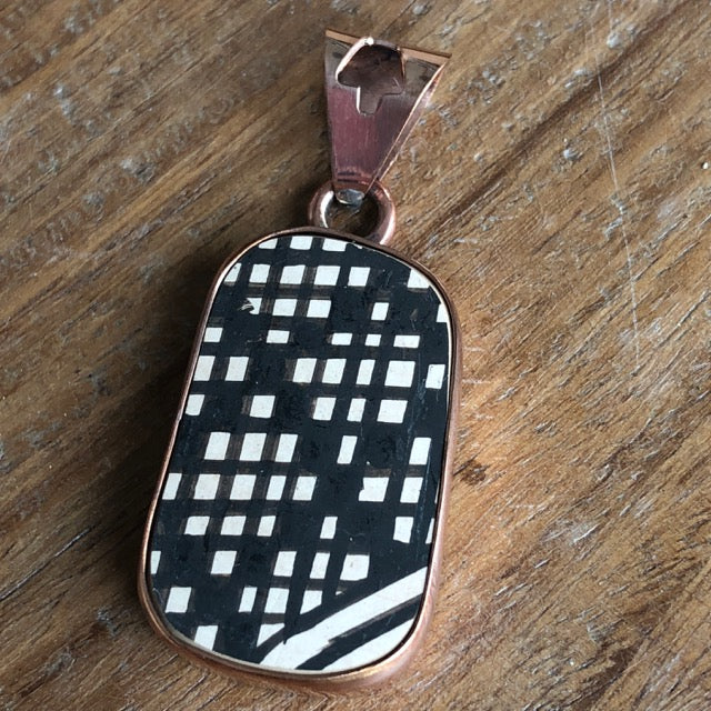 Copper Mata Ortiz Pendant: 19