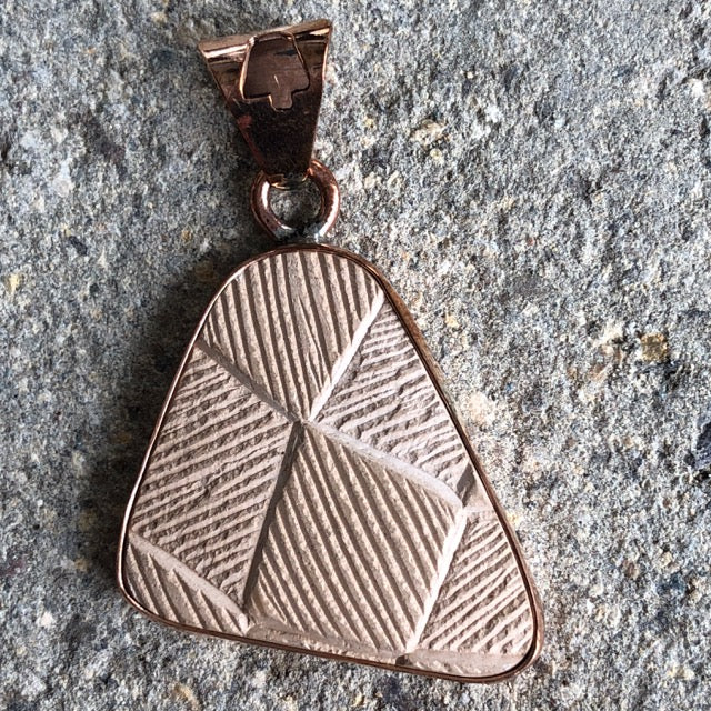 Copper Mata Ortiz Pendant: 21