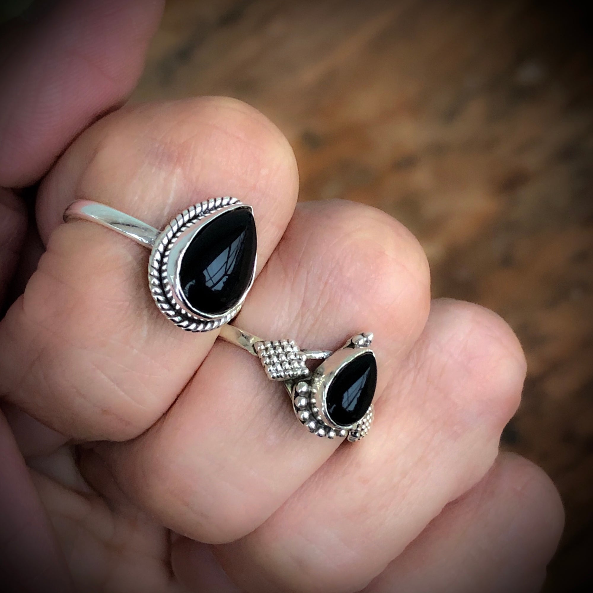 Serendipity Black Onyx Ring