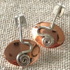 Copper Aztec Earrings