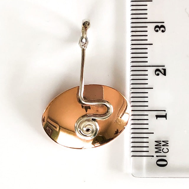 Copper Aztec Pendant