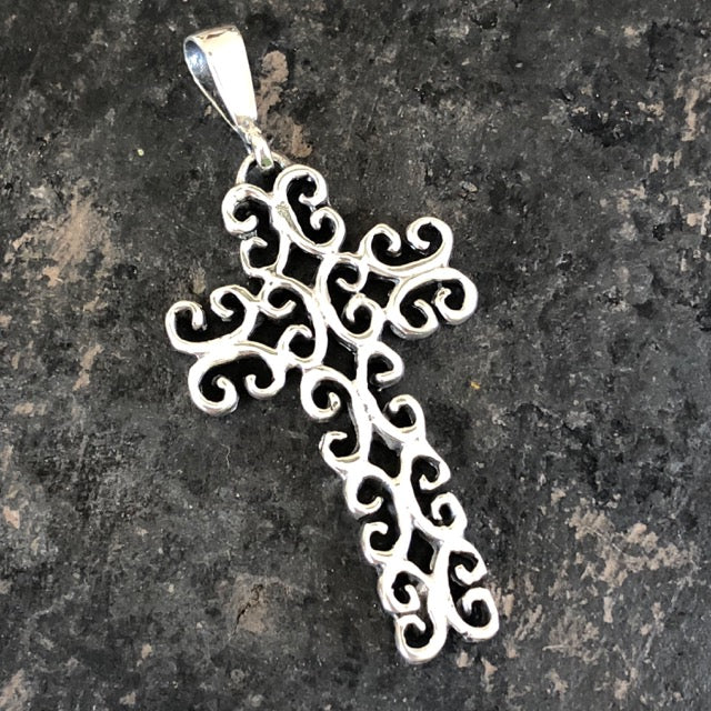Boho Cross Pendant