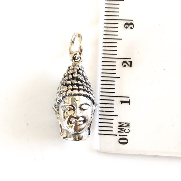 sterling silver buddha pendant hand made in mexico