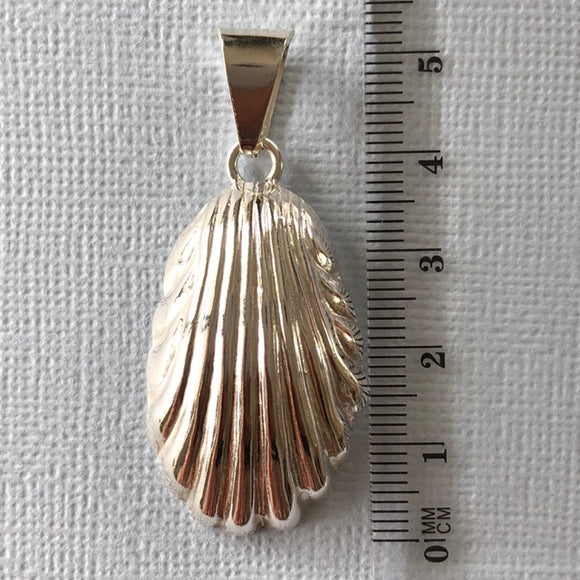 sterling silver sea shell necklace mexican