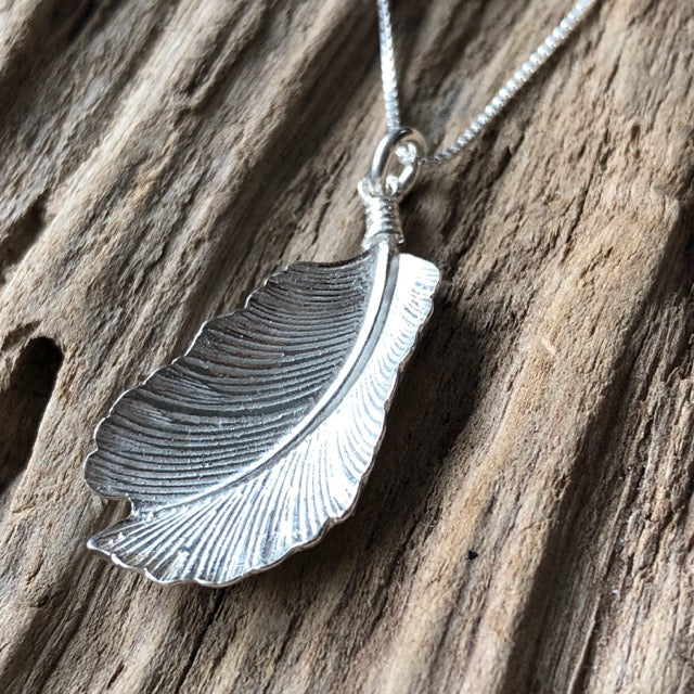 Boho Feather Pendant