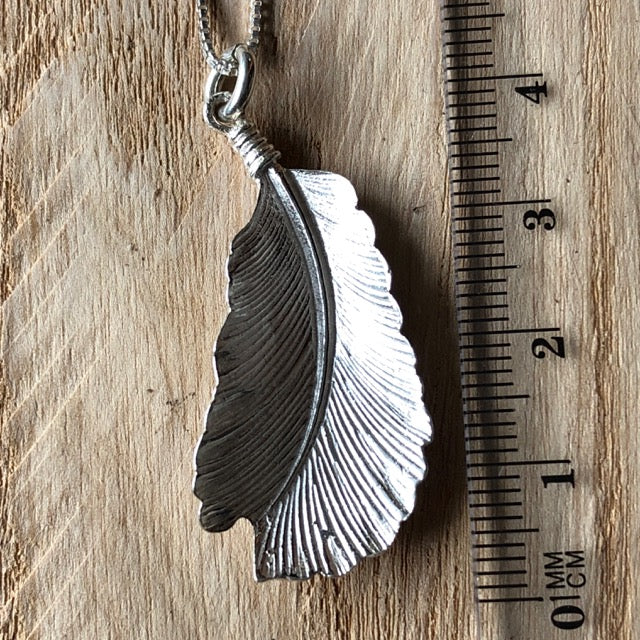 Boho Feather Pendant