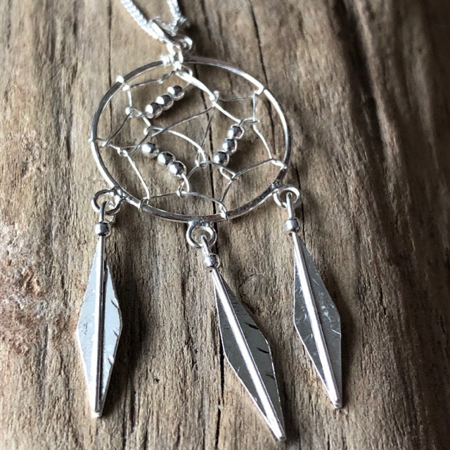 Boho Dreamcatcher Pendant