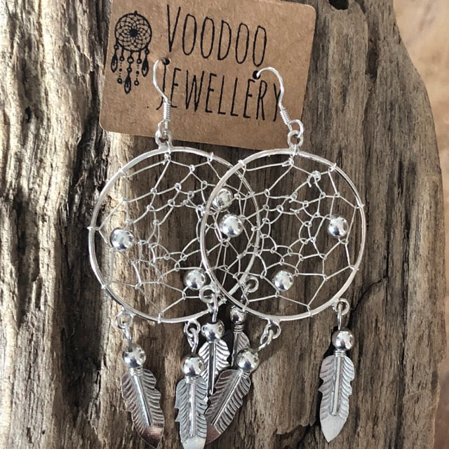 Bohemian Dreamcatcher Earrings