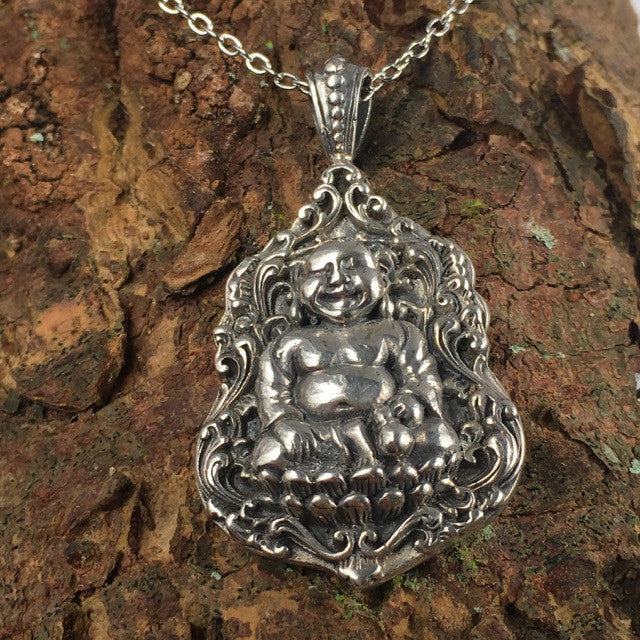 Happy Buddha Necklace