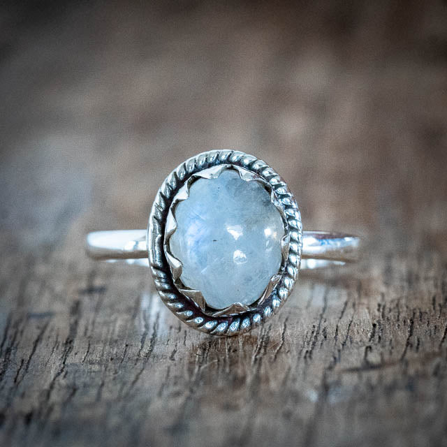 Bohemian Moonstone Ring