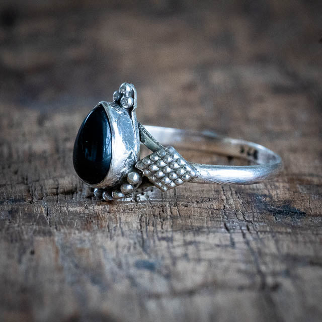 Serendipity Black Onyx Ring