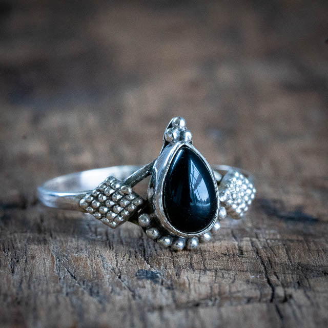 Serendipity Black Onyx Ring