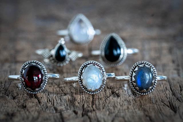 Bohemian Garnet Ring