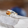 Salena Amber Ring